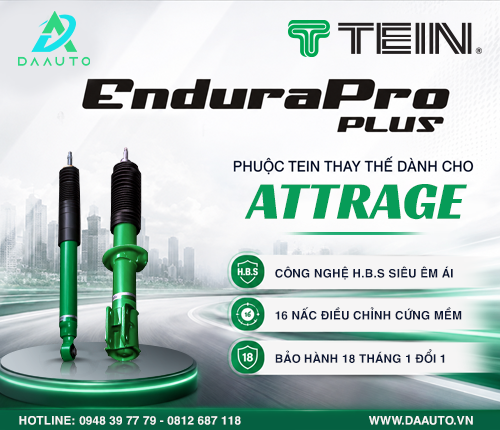 PHUỘC TEIN ENDURAPRO PLUS THAY THẾ DÀNH CHO MITSUBISHI ATTRAGE