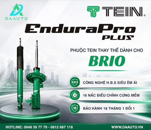 PHUỘC TEIN ENDURAPRO PLUS THAY THẾ DÀNH CHO HONDA BRIO
