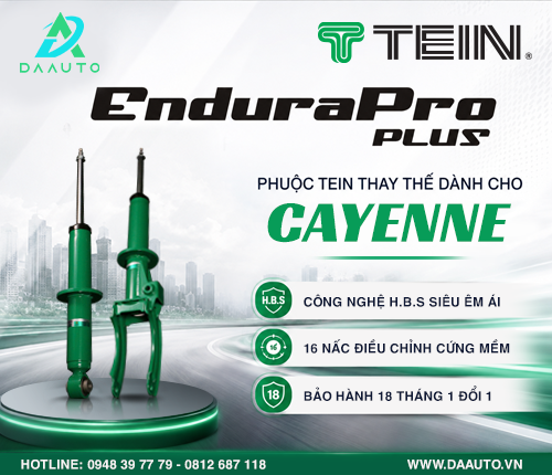 PHUỘC TEIN ENDURAPRO PLUS THAY THẾ DÀNH CHO PORSCHE CAYENNE