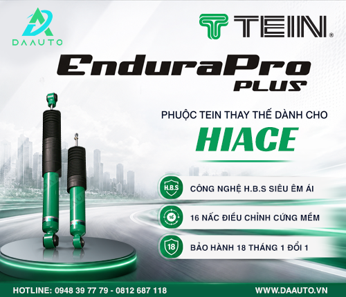 PHUỘC TEIN ENDURAPRO THAY THẾ DÀNH CHO TOYOTA HIACE