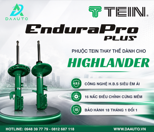 PHUỘC TEIN ENDURAPRO PLUS THAY THẾ DÀNH CHO TOYOTA HIGHLANDER