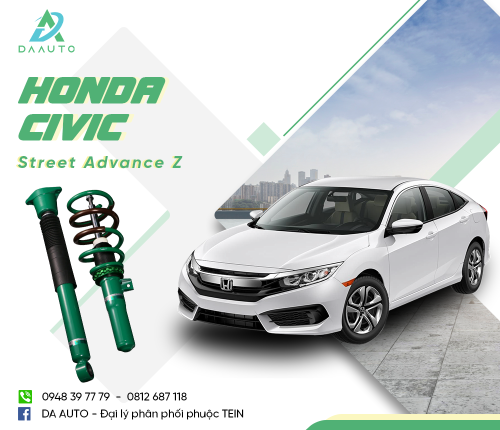PHUỘC TEIN HONDA CIVIC STREET ADVANCE Z