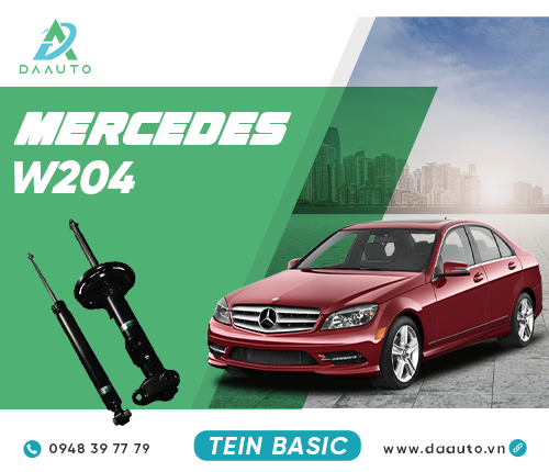 PHUỘC TEIN MERCEDES C-CLASS W204 BASIC - CẶP TRƯỚC