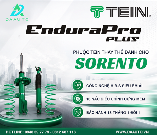PHUỘC TEIN ENDURAPRO PLUS THAY THẾ DÀNH CHO  KIA SORENTO 2022+