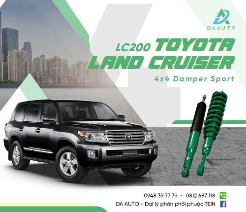 PHUỘC TEIN TOYOTA LAND CRUISER LC 200 4X4 DAMPER SPORT