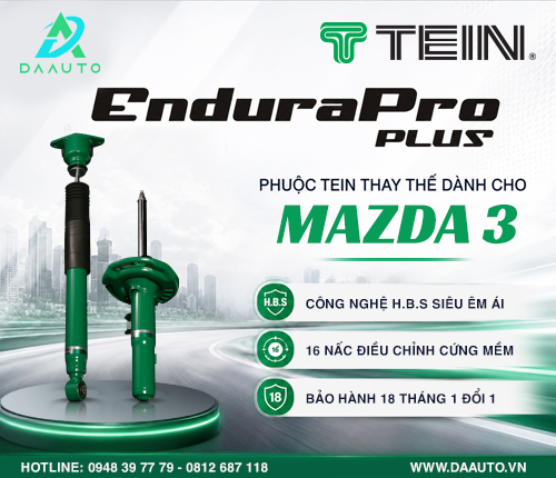 PHUỘC TEIN ENDURAPRO PLUS THAY THẾ DÀNH CHO MAZDA 3