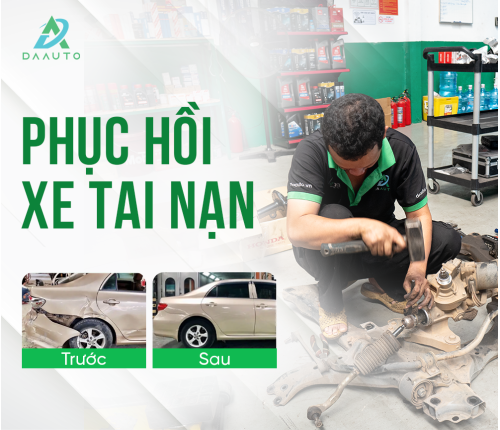 Phục hồi xe tai nạn