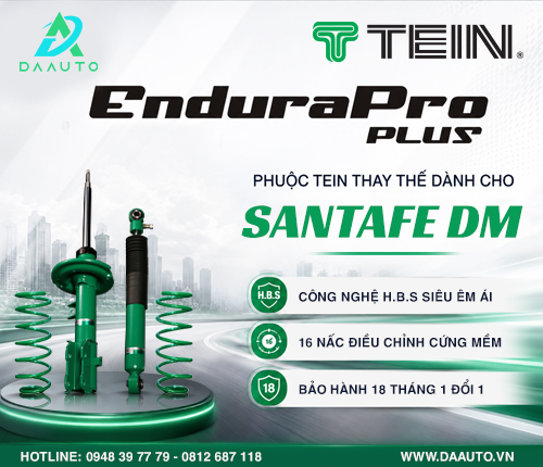 PHUỘC TEIN ENDURAPRO PLUS THAY THẾ DÀNH CHO HYUNDAI SANTAFE 2012-2018