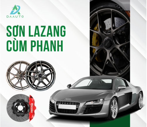 Sơn lazang - sơn cùm phanh