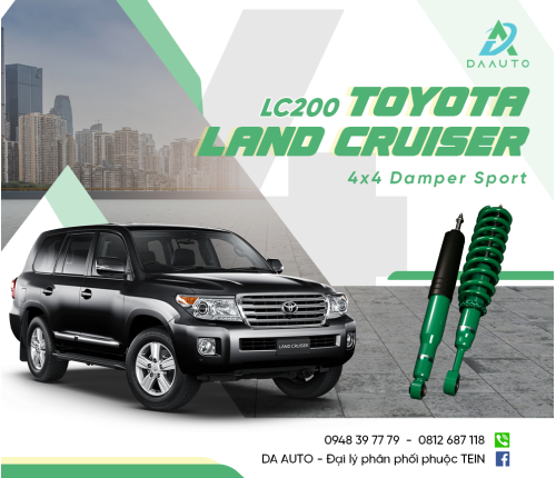 PHUỘC TEIN TOYOTA LAND CRUISER LC 200 4X4 DAMPER SPORT